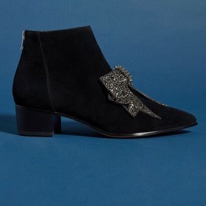 Farylrobin Alvis Bow-Embellished Ankle Boots